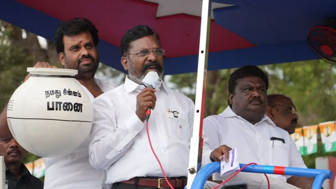 மோடிக்கு எதிராக ராகுலும், ஸ்டாலினும் வியூகம் வகுத்து களமாடி வருகின்றனர் பிரசாரத்தில் திருமா பேச்சு