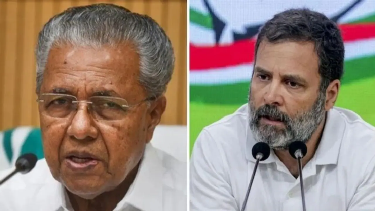 ಇಂಡಿಯಾ ಮೈತ್ರಿ VS ಇಂಡಿಯಾ ಮೈತ್ರಿ: ವಯನಾಡ್ನಲ್ಲಿ ರಾಹುಲ್ ಗಾಂಧಿ ಸ್ಪರ್ಧೆಗೆ ಕೇರಳ ಸಿಎಂ ಕಿಡಿ! ಇಂಡಿಯಾ ಮೈತ್ರಿ VS ಇಂಡಿಯಾ ಮೈತ್ರಿ: ವಯನಾಡ್ನಲ್ಲಿ ರಾಹುಲ್ ಗಾಂಧಿ ಸ್ಪರ್ಧೆಗೆ ಕೇರಳ ಸಿಎಂ ಕಿಡಿ!