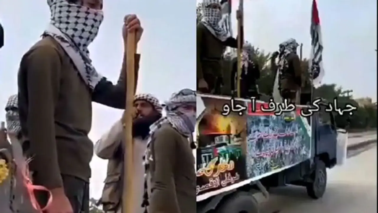 Pakistan exposed! Jaish e Mohammad recruits for jihad in broad daylight in PoK (WATCH)