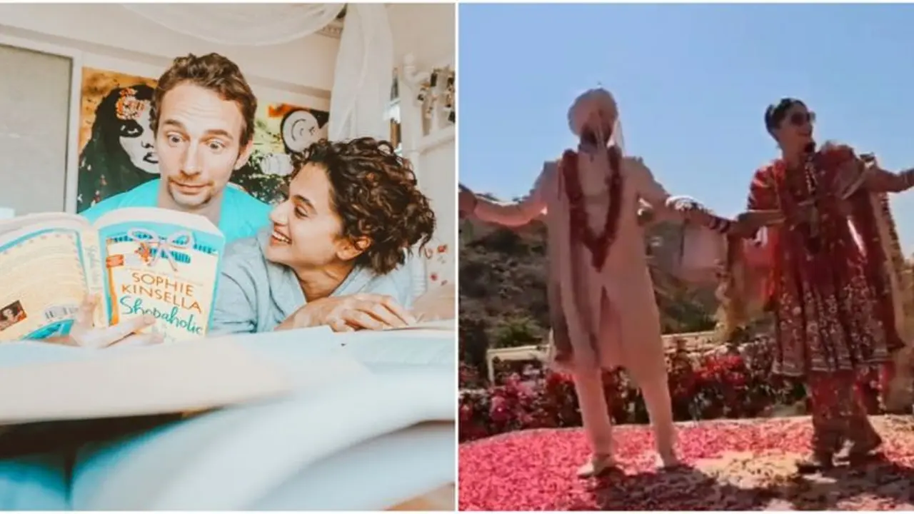 WATCH  Taapsee Pannu, Mathias Boe's joyous wedding moments caught on leaked video
