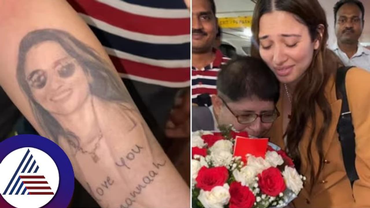  ಯುವಕನ ಕೈ ನೋಡಿ ಮಿಲ್ಕಿ ಬ್ಯೂಟಿ ತಮನ್ನಾ ಭಾಟಿಯಾ ಭಾವುಕ: ಆತನ ಅಭಿಮಾನಕ್ಕೆ ನಟಿಯ ಕಣ್ಣೀರು 