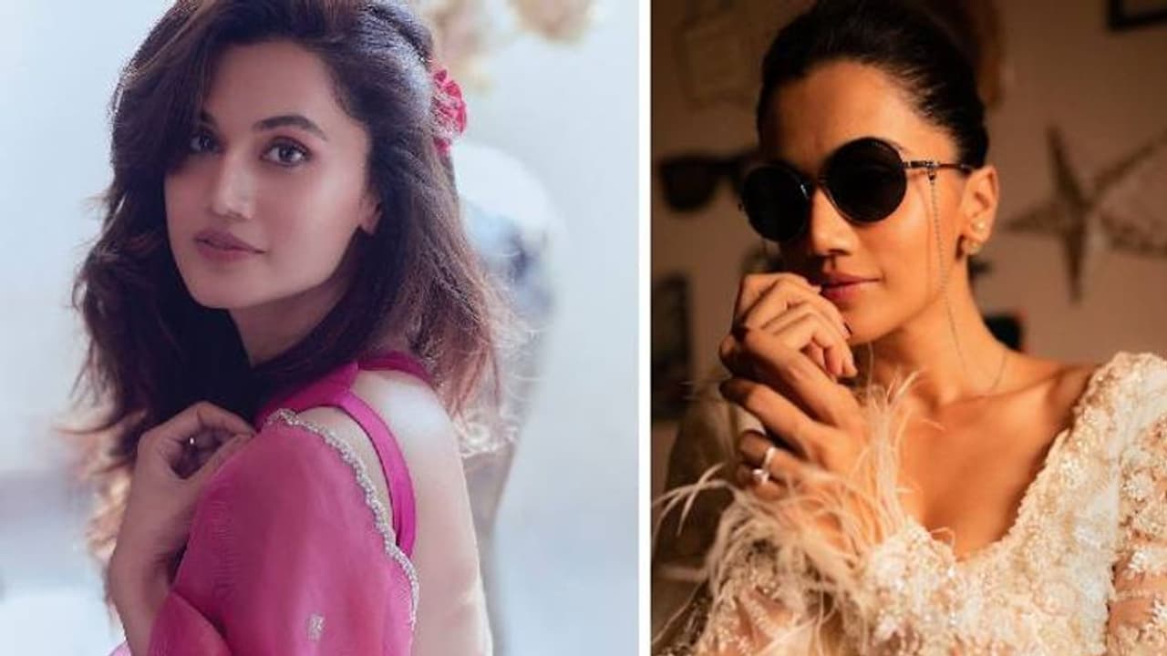 खराब क्वालिटी में तापसी पन्नू के शादी और संगीत वीडियो , फैंस निकाल रहे हैं गुस्सा