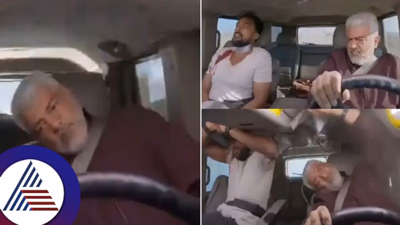 ಸೂಪರ್‌ಸ್ಟಾರ್ ಅಜಿತ್ ಕುಮಾರ್ ಶೂಟಿಂಗ್​ ವೇಳೆ ಭೀಕರ ಅಪಘಾತ: ವಿಡಿಯೋ ನೋಡಿ ಬೆಚ್ಚಿಬಿದ್ದ ಫ್ಯಾನ್ಸ್​