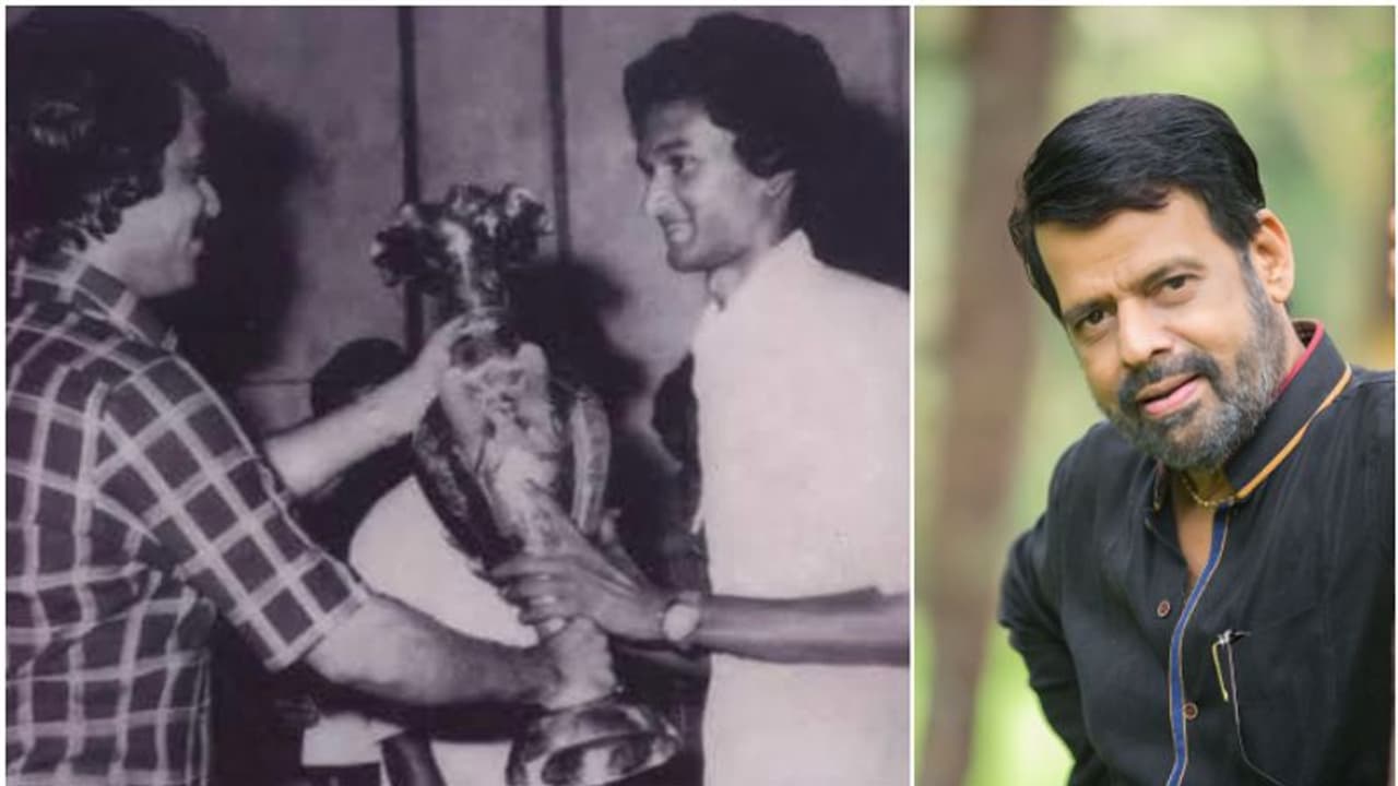 'ഞാന്‍ സമ്മാനം കൊടുക്കുന്ന "ഇതിയാൻ" ഇന്ന് മലയാള സിനിമയിലെ സംസാരവിഷയം':ചിത്രം പങ്കിട്ട് ബാലചന്ദ്ര മേനോന്‍