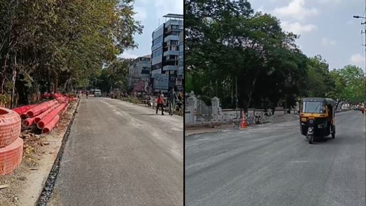 തലസ്ഥാനത്ത് വീണ്ടും ചെറിയൊരാശ്വാസം; മാനവീയം വീഥി മുതൽ ഫോറസ്റ്റ് ഓഫീസ് വരെ റോഡ് ഭാഗികമായി തുറന്നു തലസ്ഥാനത്ത് വീണ്ടും ചെറിയൊരാശ്വാസം; മാനവീയം വീഥി മുതൽ ഫോറസ്റ്റ് ഓഫീസ് വരെ റോഡ് ഭാഗികമായി തുറന്നു