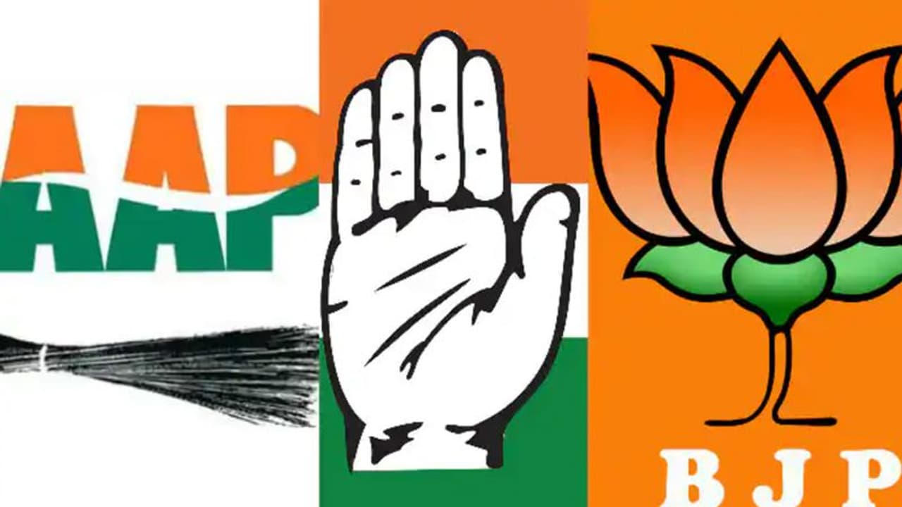 ಗುಜರಾತ್‌ ಹ್ಯಾಟ್ರಿಕ್‌ ಕ್ಲೀನ್‌ಸ್ವೀಪ್‌ಗೆ ಬಿಜೆಪಿ ಗುರಿ: ಬಿಜೆಪಿ ಓಟ ತಡೆಯಲು ಕಾಂಗ್ರೆಸ್ ಆಪ್‌ ಮೈತ್ರಿ