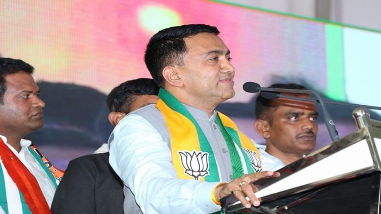 ಕರ್ನಾಟಕದಲ್ಲಿ ಮತ್ತೆ ಡಬಲ್ ಇಂಜಿನ್ ಸರ್ಕಾರ: ಗೋವಾ ಸಿಎಂ ಪ್ರಮೋದ್ ಸಾವಂತ್ ಕರ್ನಾಟಕದಲ್ಲಿ ಮತ್ತೆ ಡಬಲ್ ಇಂಜಿನ್ ಸರ್ಕಾರ: ಗೋವಾ ಸಿಎಂ ಪ್ರಮೋದ್ ಸಾವಂತ್