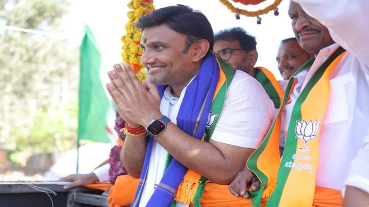 ದೇಶದ ಸುರಕ್ಷತೆಗೆ ಮೋದಿ ಗೆಲ್ಲಿಸಿ: ಎನ್‌ಡಿಎ ಅಭ್ಯರ್ಥಿ ಸುಧಾಕರ್ ಮನವಿ