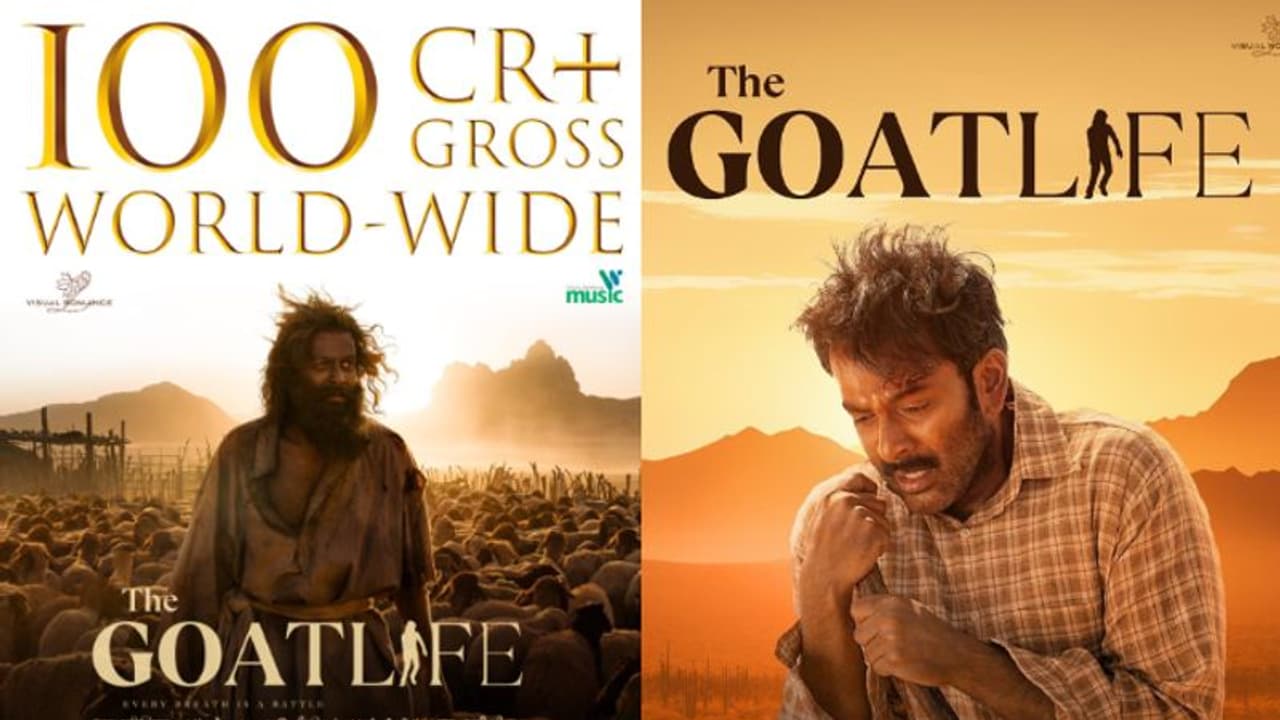 Aadujeevitham The Goat Life: Prithviraj Sukumaran's survival drama enters Rs 100 crore club in just 9 days Aadujeevitham The Goat Life: Prithviraj Sukumaran's survival drama enters Rs 100 crore club in just 9 days