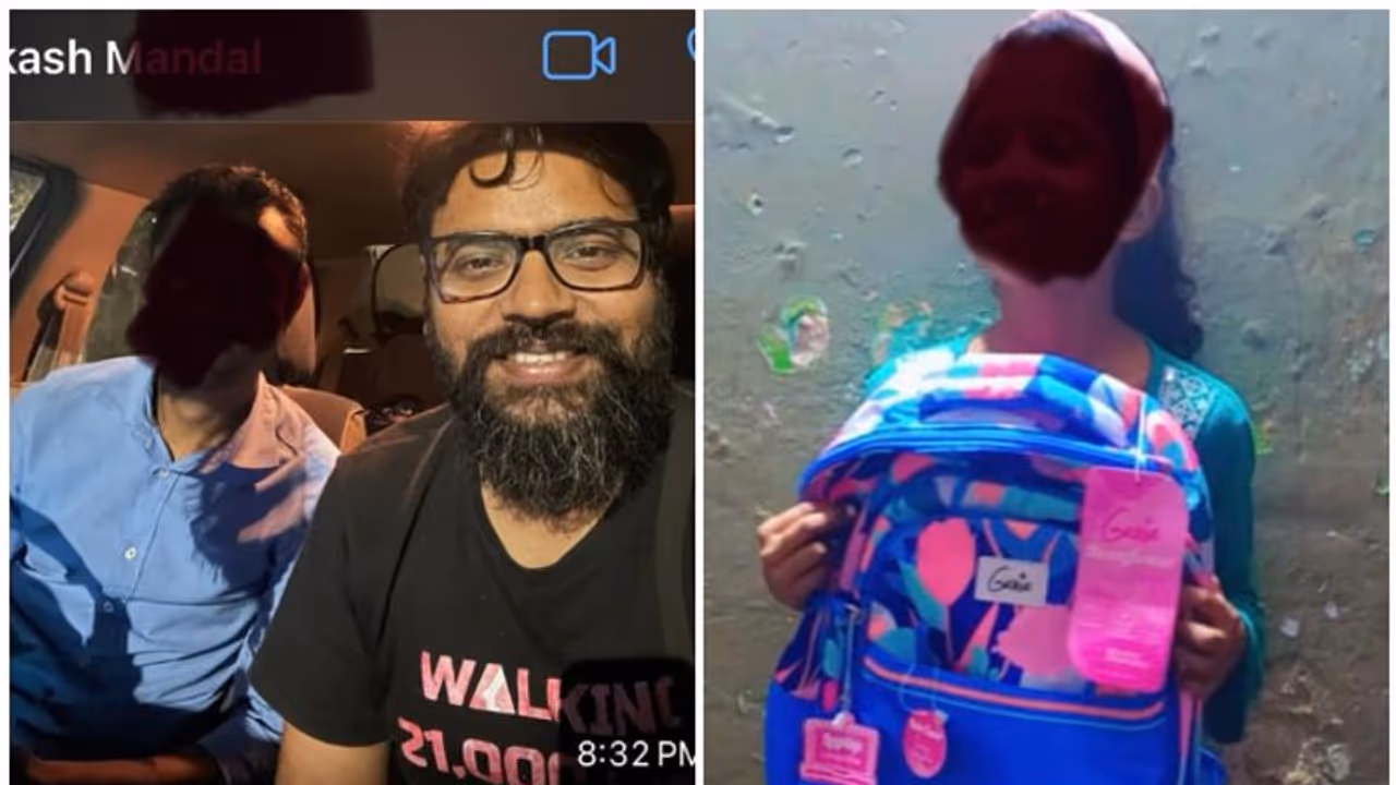 'മാലാഖയെപോലെ ചിരിച്ച് ബാഗുമായി നിൽക്കുന്ന കുട്ടിയുടെ ചിത്രം, പണം കൊണ്ട് വാങ്ങാൻ കഴിയുന്നതിനേക്കാൾ വിലയേറിയത്' 'മാലാഖയെപോലെ ചിരിച്ച് ബാഗുമായി നിൽക്കുന്ന കുട്ടിയുടെ ചിത്രം, പണം കൊണ്ട് വാങ്ങാൻ കഴിയുന്നതിനേക്കാൾ വിലയേറിയത്'