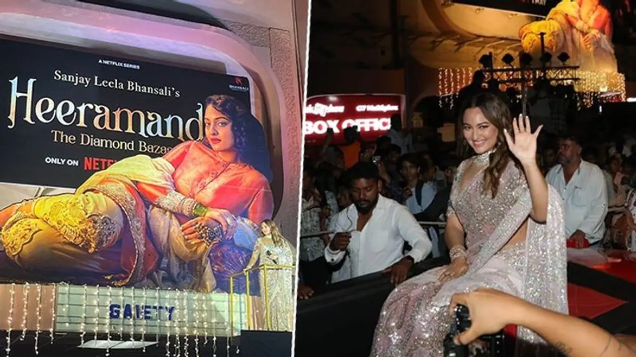 ‘Heeramandi’: Sonakshi Sinha looks stunning in saree as she promotes her song 'Tilasmi Bahein' ‘Heeramandi’: Sonakshi Sinha looks stunning in saree as she promotes her song 'Tilasmi Bahein'