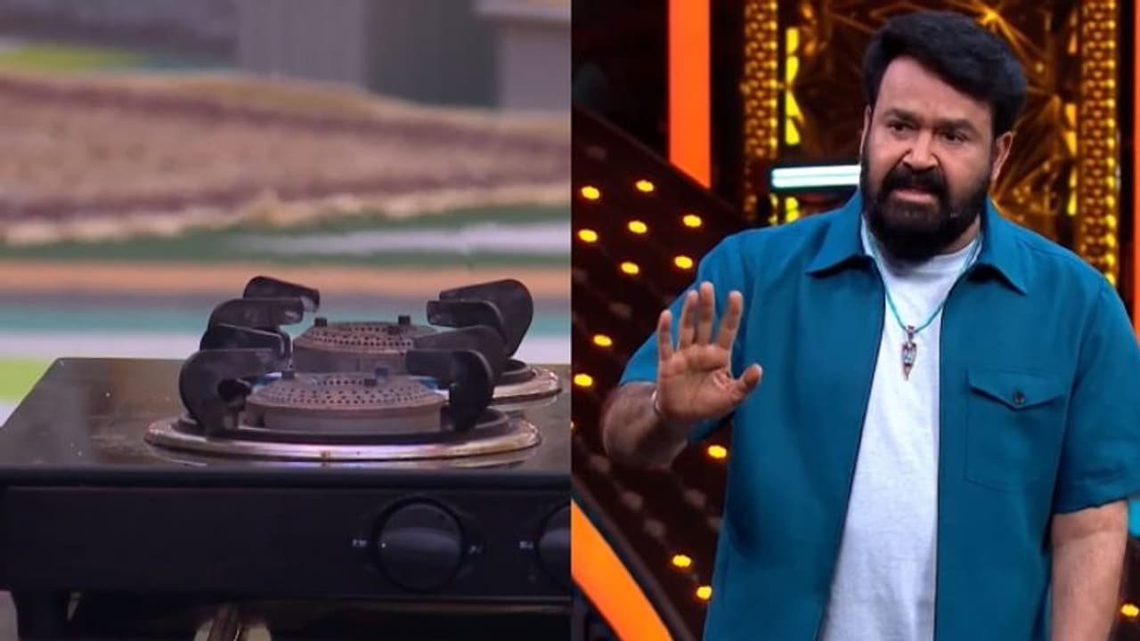 ആരുടെ അശ്രദ്ധ? ബി​ഗ് ബോസ് ഹൗസില്‍ ​ഗ്യാസ് ഓഫ് ആക്കാത്ത രാത്രി, അപായ സാഹചര്യം; ആളാരെന്ന് കണ്ടെത്തി മോഹന്‍ലാല്‍