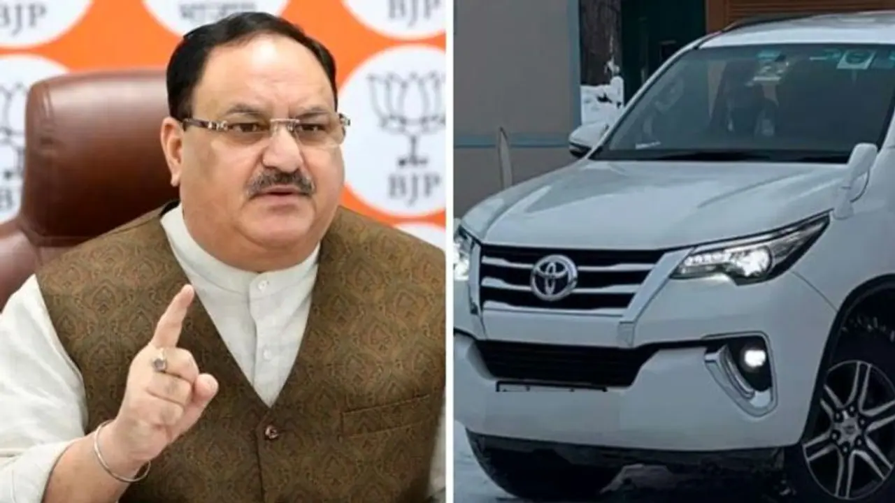 ಡಿಮ್ಯಾಂಡ್ ಮೇಲೆ ಕಾರು ಕದ್ದೆವು: ನಡ್ಡಾ ಪತ್ನಿ ಕಾರು ಕದ್ದ ಖದೀಮರ ಬಂಧನ ಡಿಮ್ಯಾಂಡ್ ಮೇಲೆ ಕಾರು ಕದ್ದೆವು: ನಡ್ಡಾ ಪತ್ನಿ ಕಾರು ಕದ್ದ ಖದೀಮರ ಬಂಧನ