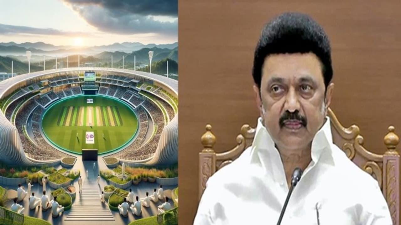 கோவையில் சர்வதேச கிரிக்கெட் ஸ்டேடியம் அமைக்கப்படும் – மு.க.ஸ்டாலின் அறிவிப்பு! கோவையில் சர்வதேச கிரிக்கெட் ஸ்டேடியம் அமைக்கப்படும் – மு.க.ஸ்டாலின் அறிவிப்பு!