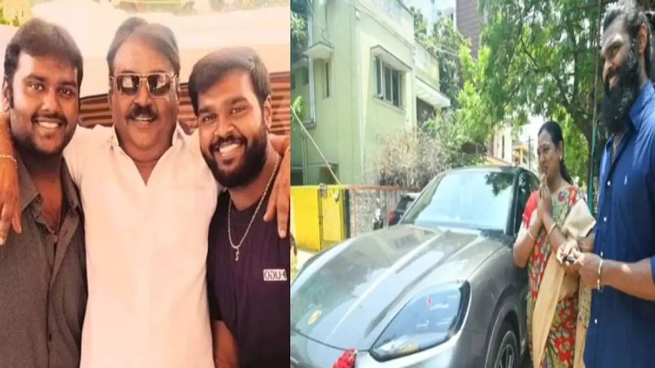 தம்பியின் பிறந்தநாள்.. சொகுசு கார் பரிசளித்து வாழ்த்திய விஜய பிரபாகரன் ரிலீசான படை தலைவன் ஸ்பெஷல் வீடியோ!