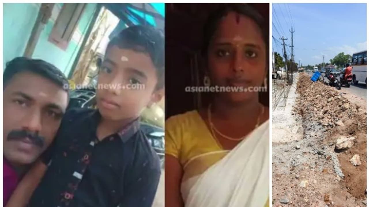 അച്ഛനും അമ്മയും മകനും; ഒരു കുടുംബത്തിലെ മൂന്ന് പേരുടെ ജീവനെടുത്തത് ദേശീയ പാതാ വികസന അതോറിറ്റിയുടെ അനാസ്ഥ
