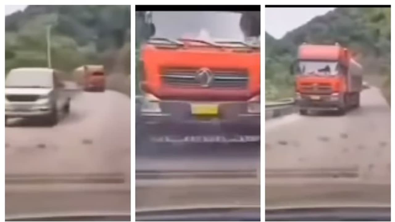 'അല്ലേലും മാനുവൽ കാറാണ് നല്ലത്...'; ട്രക്ക് ഡ്രൈവറുടെ 'ഭീഷണി'യില്‍ സോഷ്യല്‍ മീഡിയ 