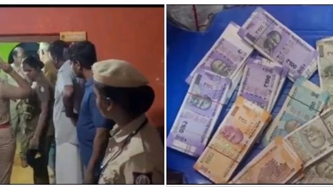 வீடு மொட்டை மாடியில் கட்டுக்கட்டாக சிதறிக்கிடந்த பணம்.! அமைச்சர் துரைமுருகன் உறவினர் வீடா.? போலீசார் விசாரணை வீடு மொட்டை மாடியில் கட்டுக்கட்டாக சிதறிக்கிடந்த பணம்.! அமைச்சர் துரைமுருகன் உறவினர் வீடா.? போலீசார் விசாரணை