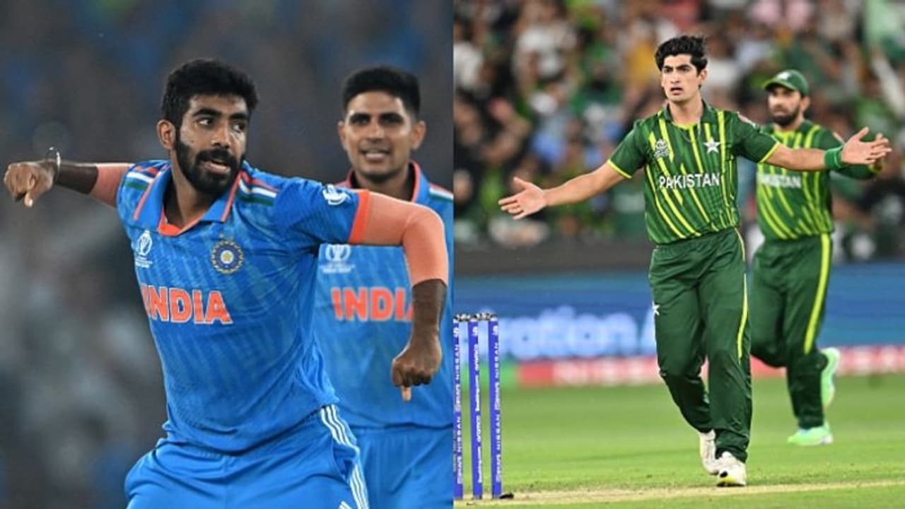 ഒരോവറിൽ ജയിക്കാന് 10 റണ്സ്, ആരെ ബൗള് ചെയ്യാൻ വിളിക്കും; ബുമ്രയോ നസീം ഷായോ; മറുപടി നല്കി ബാബര് അസം ഒരോവറിൽ ജയിക്കാന് 10 റണ്സ്, ആരെ ബൗള് ചെയ്യാൻ വിളിക്കും; ബുമ്രയോ നസീം ഷായോ; മറുപടി നല്കി ബാബര് അസം