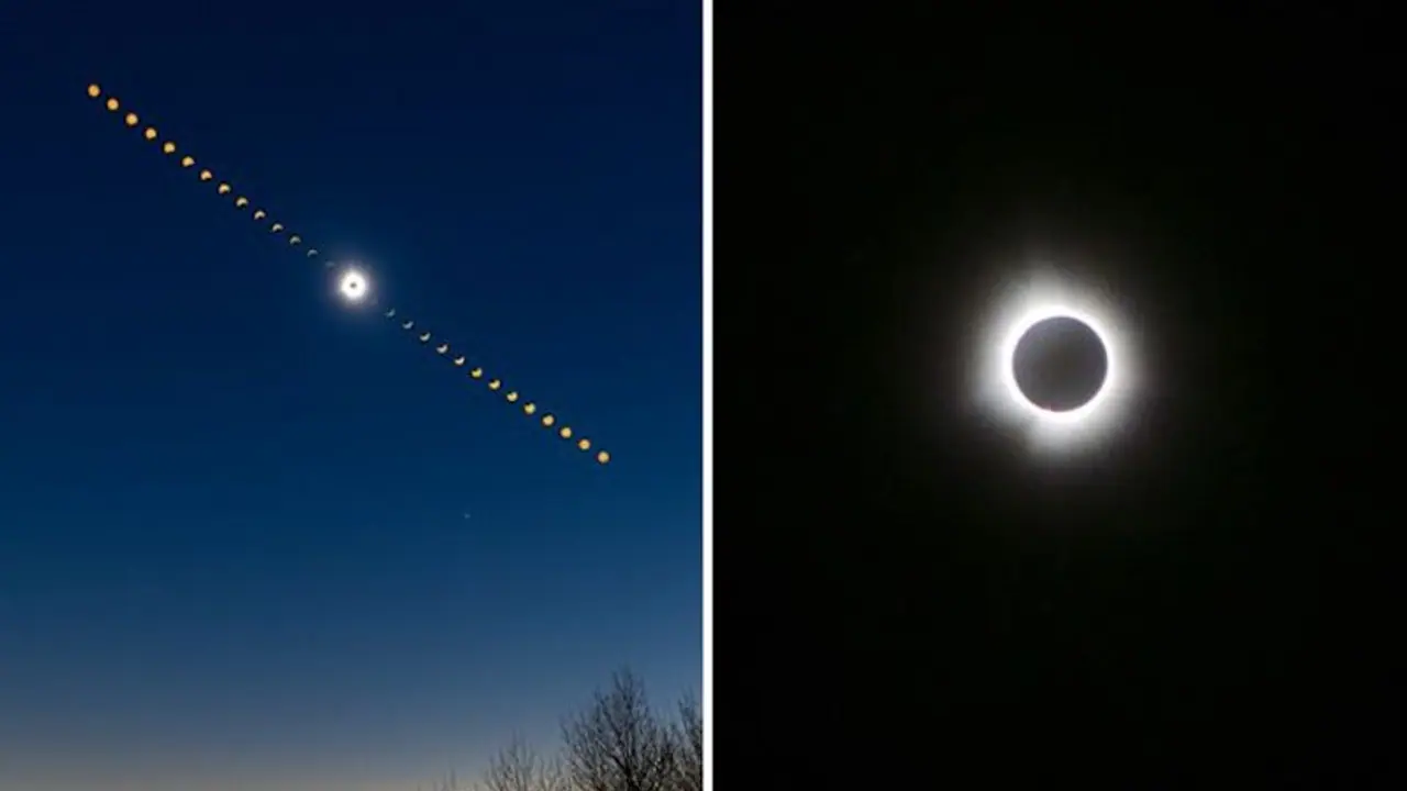 Total Solar Eclipse 2024: Netizens share stunning pictures, videos of rare celestial event | Check out Total Solar Eclipse 2024: Netizens share stunning pictures, videos of rare celestial event | Check out