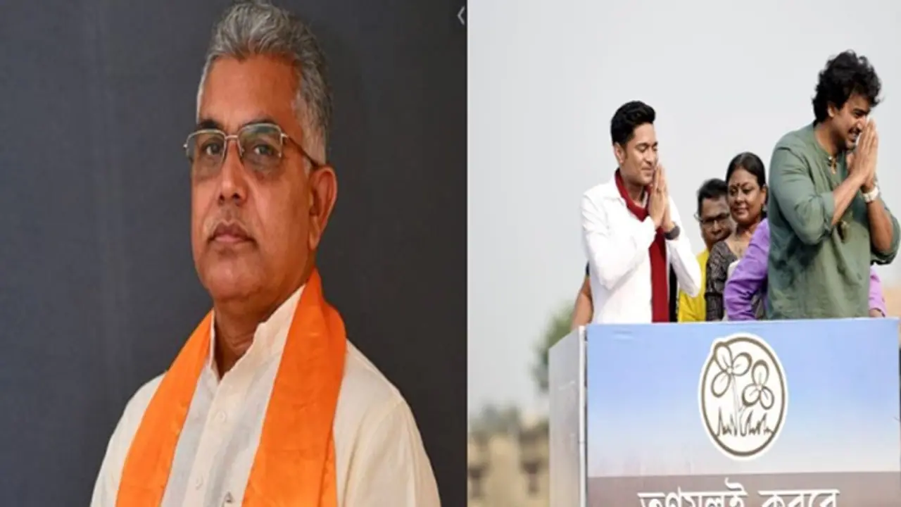 Dilip Ghosh attacks tmc leader Deepak Adhikary Dilip Ghosh attacks tmc leader Deepak Adhikary