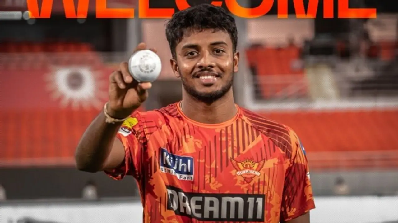 IPL 2024: Sunrisers Hyderabad sign Vijayakanth Viyaskanth as replacement for Wanindu Hasaranga IPL 2024: Sunrisers Hyderabad sign Vijayakanth Viyaskanth as replacement for Wanindu Hasaranga