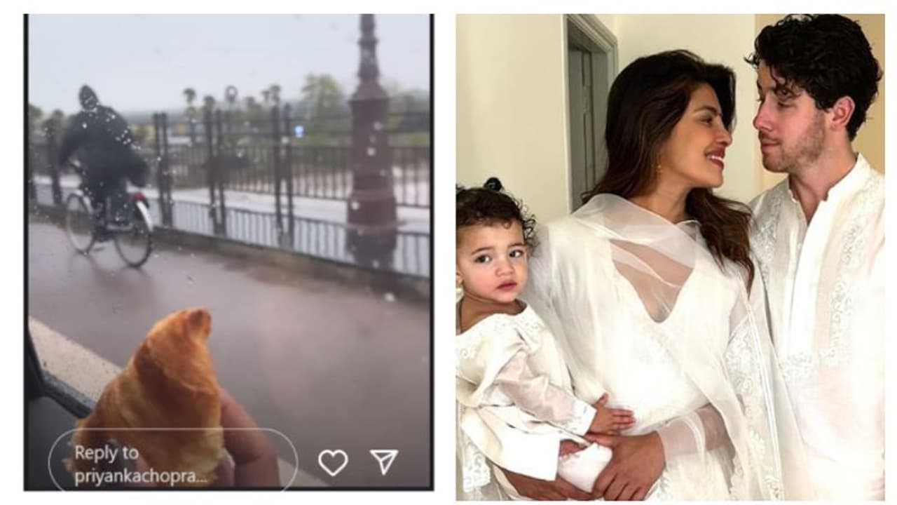 'Just a girl and her croissants...', Priyanka Chopra shows love for her go to food [PHOTOS]