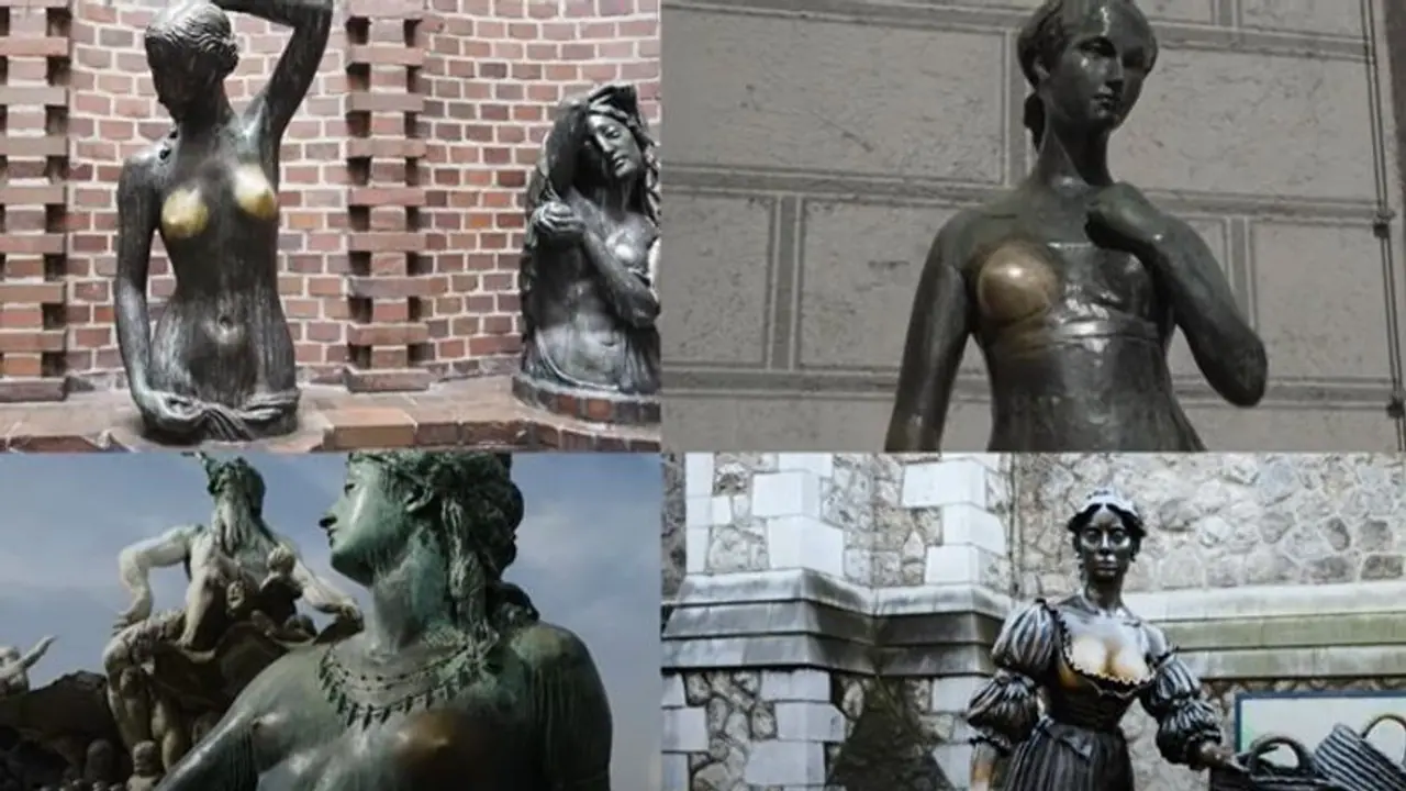 How 'groped' female nude statues in Germany highlight visible reality of sexual harassment (WATCH) How 'groped' female nude statues in Germany highlight visible reality of sexual harassment (WATCH)