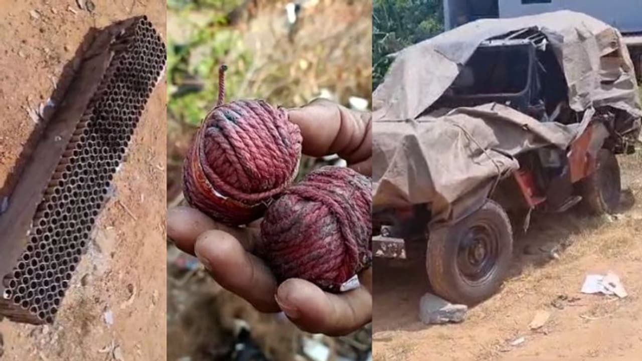 നാദാപുരത്ത് റോഡിൽ പടക്കം പൊട്ടിക്കുന്നതിനിടെ തീ പടർന്നു, ജീപ്പിലുണ്ടായിരുന്ന പടക്കങ്ങൾ പൊട്ടി വൻ സ്ഫോടനം