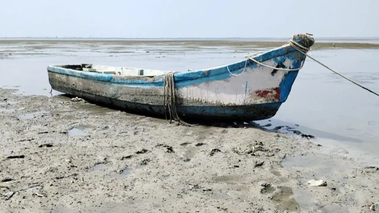 ராமேஸ்வரத்தில் திடீரென உள்வாங்கிய கடல்; வற்றிய குளம் போல் காட்சி அளிப்பதால் மீனவர்கள் அச்சம் ராமேஸ்வரத்தில் திடீரென உள்வாங்கிய கடல்; வற்றிய குளம் போல் காட்சி அளிப்பதால் மீனவர்கள் அச்சம்