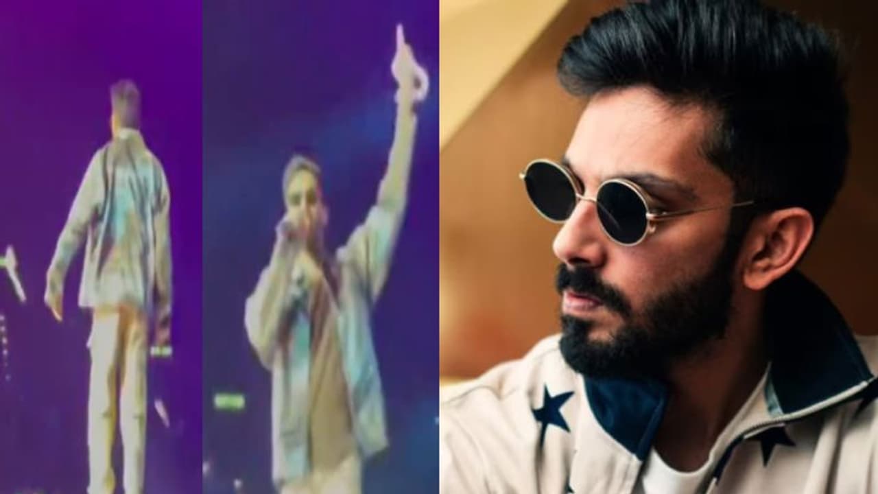 மேடையில் பாடிக்கொண்டிருந்த அனிருத்.. சட்டென கையில் கிடைத்ததை அவர் மேல் வீசிய ரசிகர்கள் அவர் ரியாக்ஷன் என்ன?