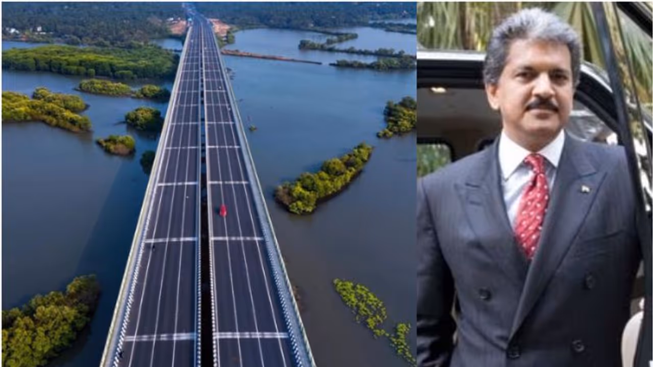 'എന്താണിത്, ആകാശ​ഗോപുരം വീണുകിടക്കുന്നതോ...'; മാഹി തലശേരി ബൈപ്പാസിന്റെ ചിത്രം പങ്കുവെച്ച് ആനന്ദ് മഹീന്ദ്ര