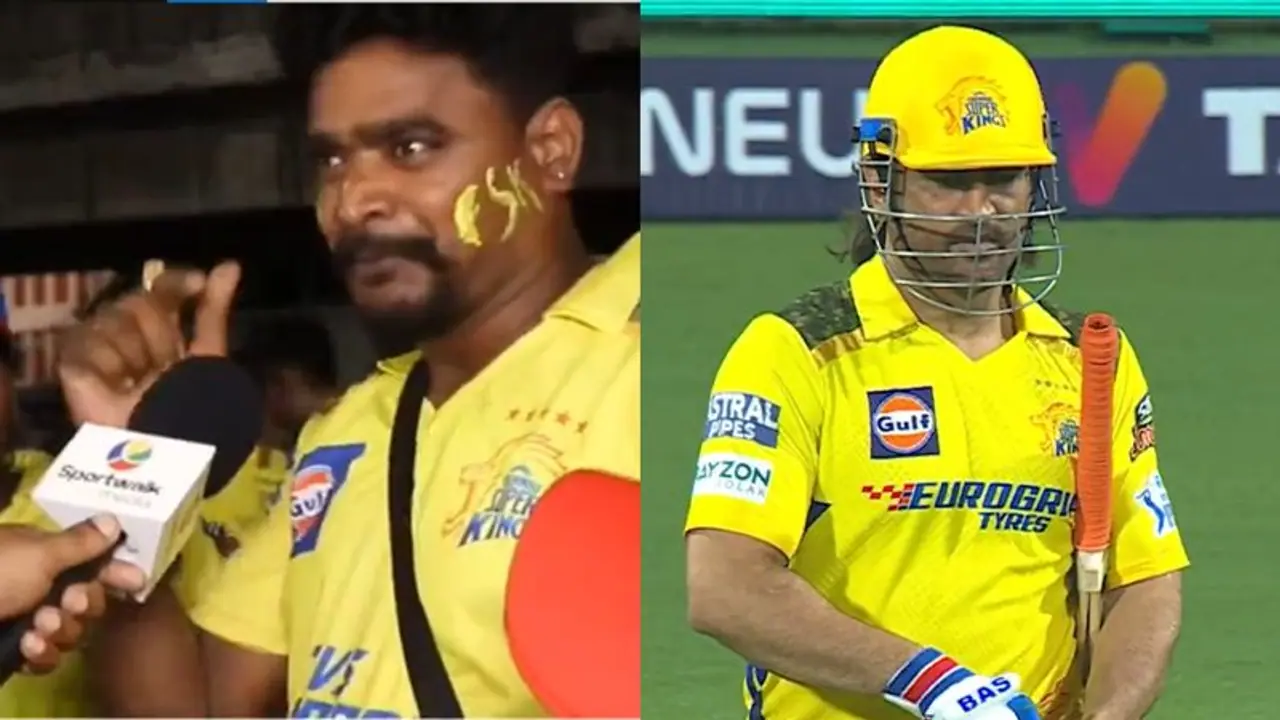 "I am yet to pay daughters' school fees", CSK fan buys tickets worth Rs 64,000 to see Dhoni once "I am yet to pay daughters' school fees", CSK fan buys tickets worth Rs 64,000 to see Dhoni once