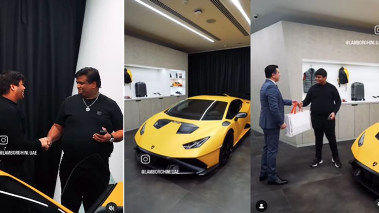 ಮಗನ ಹುಟ್ಟುಹಬ್ಬಕ್ಕೆ ತಂದೆಯ ದುಬಾರಿ ಗಿಫ್ಟ್, 5 ಕೋಟಿ ರೂ ಲ್ಯಾಂಬೋರ್ಗಿನಿ ಕಾರು ಉಡುಗೊರೆ! ಮಗನ ಹುಟ್ಟುಹಬ್ಬಕ್ಕೆ ತಂದೆಯ ದುಬಾರಿ ಗಿಫ್ಟ್, 5 ಕೋಟಿ ರೂ ಲ್ಯಾಂಬೋರ್ಗಿನಿ ಕಾರು ಉಡುಗೊರೆ!