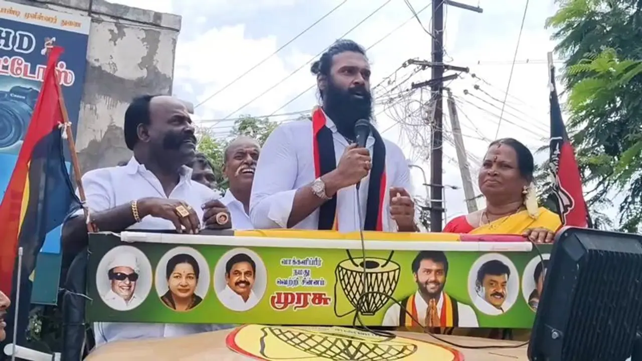 விஜயபிரபாகரன் வெற்றி பெற்றால் எனது அப்பாவின் ஆத்மா சாந்தியடையும்; விஜயகாந்தின் மகன் உருக்கமான பேச்சு