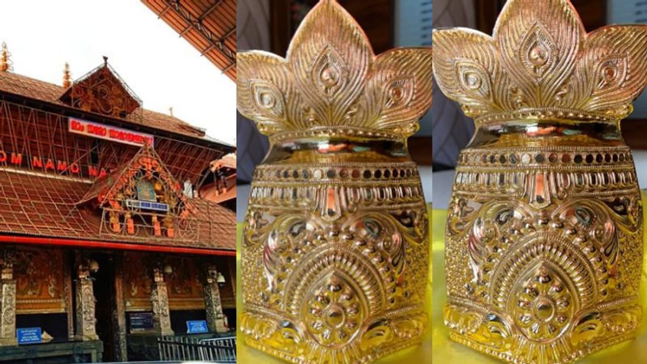 കണ്ണന് കൈനീട്ടം നേരത്തെ: വിഷുത്തലേന്ന് ഗുരുവായൂരപ്പന് വഴിപാടായി 20 പവന്‍റെ പൊൻകിരീടം സമ്മാനിച്ച് ദമ്പതിമാർ