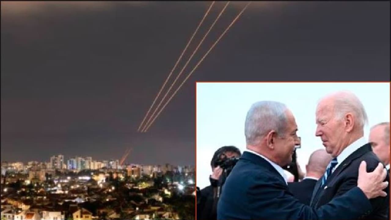 ಭುಗಿಲೆದ್ದ ಇಸ್ರೇಲ್ ಇರಾನ್ ನಡುವಣ ಬಿಕ್ಕಟ್ಟು: ಬೈಡೆನ್ ಜೊತೆ ಇಸ್ರೇಲ್ ಅಧ್ಯಕ್ಷರ ಚರ್ಚೆ ಭುಗಿಲೆದ್ದ ಇಸ್ರೇಲ್ ಇರಾನ್ ನಡುವಣ ಬಿಕ್ಕಟ್ಟು: ಬೈಡೆನ್ ಜೊತೆ ಇಸ್ರೇಲ್ ಅಧ್ಯಕ್ಷರ ಚರ್ಚೆ