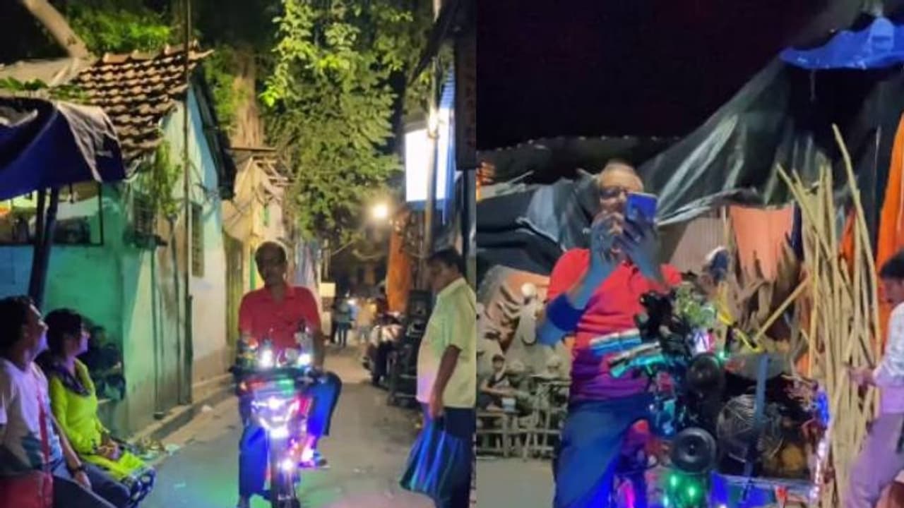 ഈ സൈക്കിളിൽ വാട്ടർ ടാങ്കും ഫാനും നമ്പർ പ്ലേറ്റ് വരേയും ഉണ്ട്; കാണാം കൊൽക്കത്തയിലെ വെറൈറ്റി കാഴ്ച