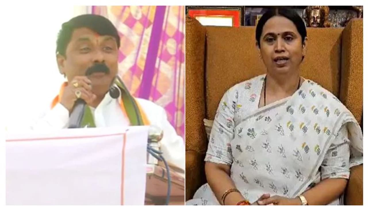 'ഉറങ്ങണമെങ്കിൽ എക്സ്ട്രാ പെഗോ, ഗുളികയോ വേണ്ടിവരും'; വനിതാ മന്ത്രിയെ അപമാനിച്ച് ബിജെപി നേതാവ് 'ഉറങ്ങണമെങ്കിൽ എക്സ്ട്രാ പെഗോ, ഗുളികയോ വേണ്ടിവരും'; വനിതാ മന്ത്രിയെ അപമാനിച്ച് ബിജെപി നേതാവ്