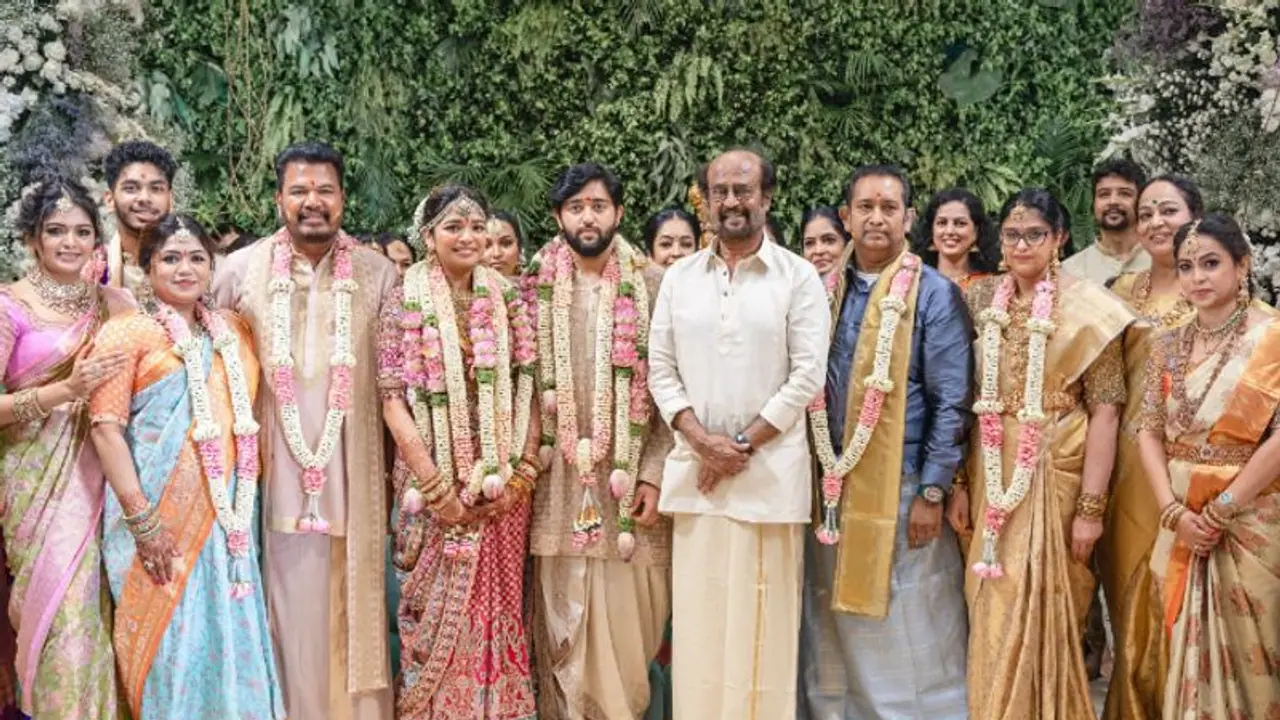 Kamal Haasan, Rajinikanth and others attend wedding of Tamil director S Sankar's daughter's wedding