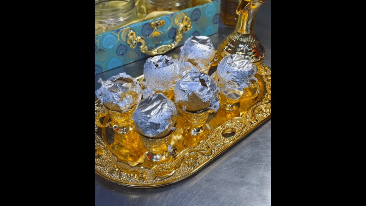 Viral video of Bengaluru's gold and silver panipuri hits 2 million views (WATCH)