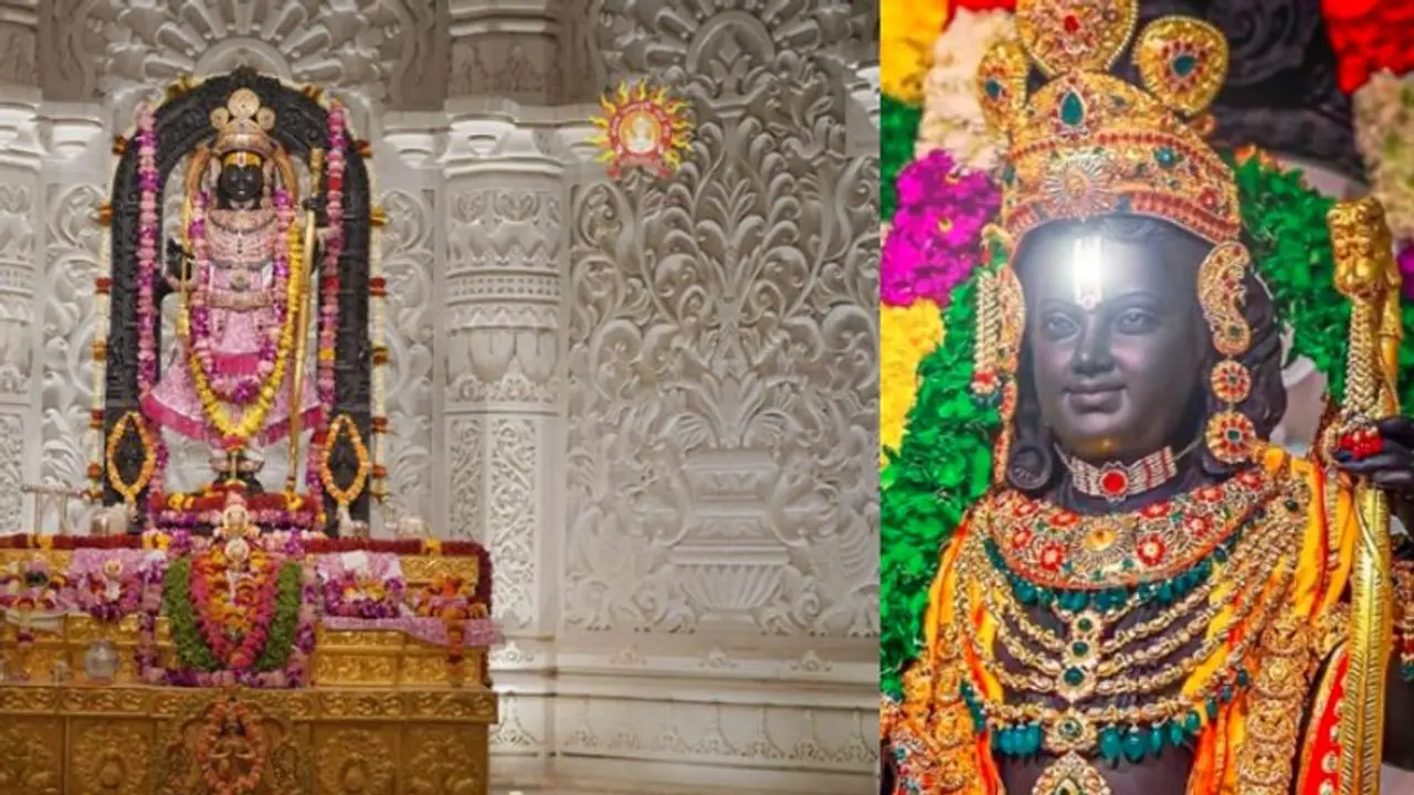Rama Navami : అయోధ్య రామయ్యకు 'సూర్య తిలకం' ... ఆ దివ్యమంగళ రూపం అద్భుతం... మహాద్భుతం Rama Navami : అయోధ్య రామయ్యకు 'సూర్య తిలకం' ... ఆ దివ్యమంగళ రూపం అద్భుతం... మహాద్భుతం