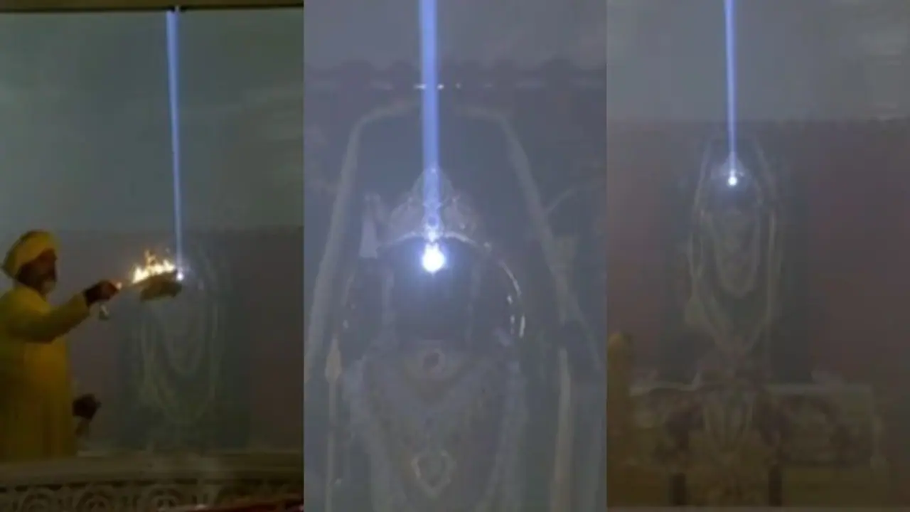 ಪ್ರಭು ಶ್ರೀರಾಮನಿಗೆ ಮನಮೋಹಕ ಸೂರ್ಯ ತಿಲಕ! ಈ ಅದ್ಭುತ ದೃಶ್ಯಾವಳಿ ಕಣ್ತುಂಬಿಕೊಳ್ಳಿ..