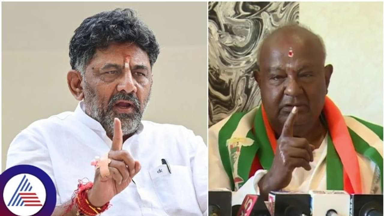 ಮಾಜಿ ಪ್ರಧಾನಿ ಹೆಚ್.ಡಿ. ದೇವೇಗೌಡರ ಕಿಡ್ನಾಪ್ ಹೇಳಿಕೆಗೆ ರಿಯಾಕ್ಟ್ ಮಾಡಲ್ಲ; ಡಿಸಿಎಂ ಡಿ.ಕೆ. ಶಿವಕುಮಾರ್!