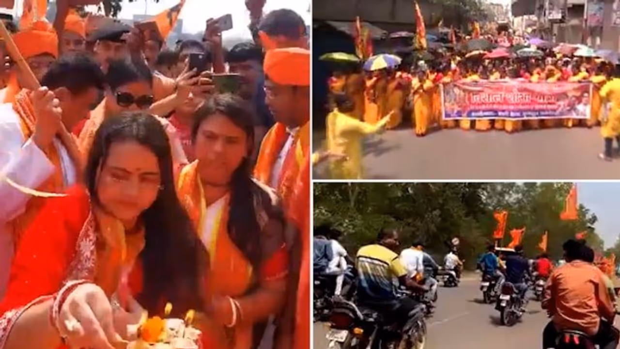 West Bengal erupts with Ram Navami celebrations; netizens view it as prelude to 'wave of change' (WATCH)