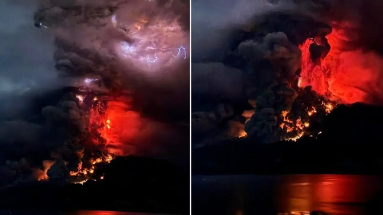 Indonesia volcano: Dramatic videos of lava spewing surface; evacuations, airport closure ordered (WATCH)