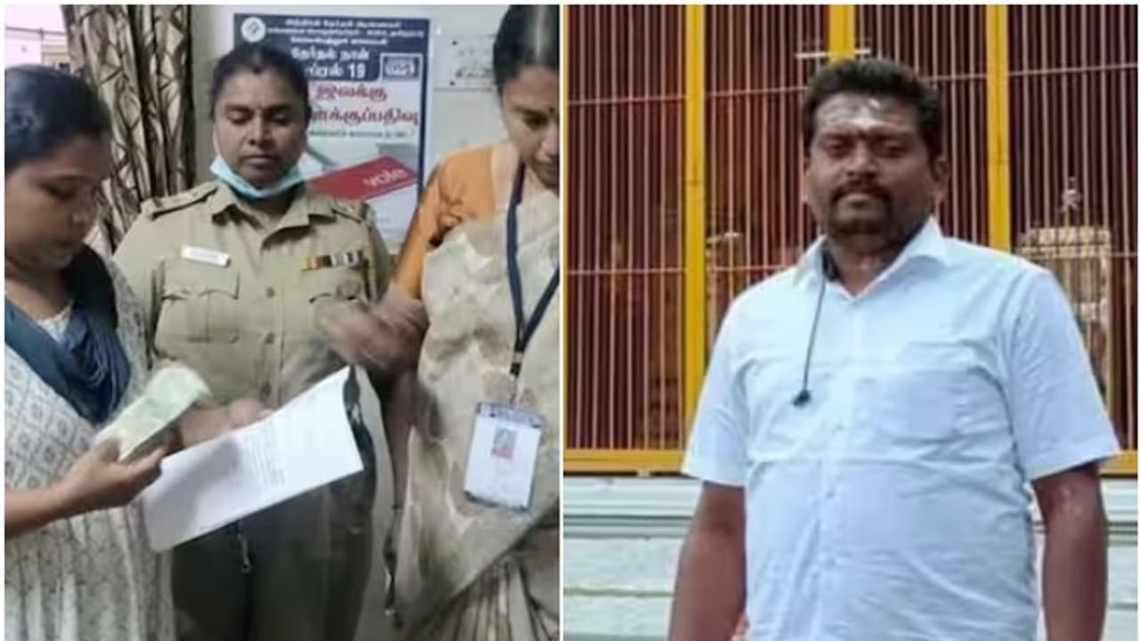 നിർത്തിയിട്ട കാറിൽ നിന്നും വോട്ടർമാർക്ക് പണം വിതരണം, രഹസ്യവിവരം, ബിജെപി പ്രവർത്തകൻ കോയമ്പത്തൂരിൽ പിടിയിൽ നിർത്തിയിട്ട കാറിൽ നിന്നും വോട്ടർമാർക്ക് പണം വിതരണം, രഹസ്യവിവരം, ബിജെപി പ്രവർത്തകൻ കോയമ്പത്തൂരിൽ പിടിയിൽ