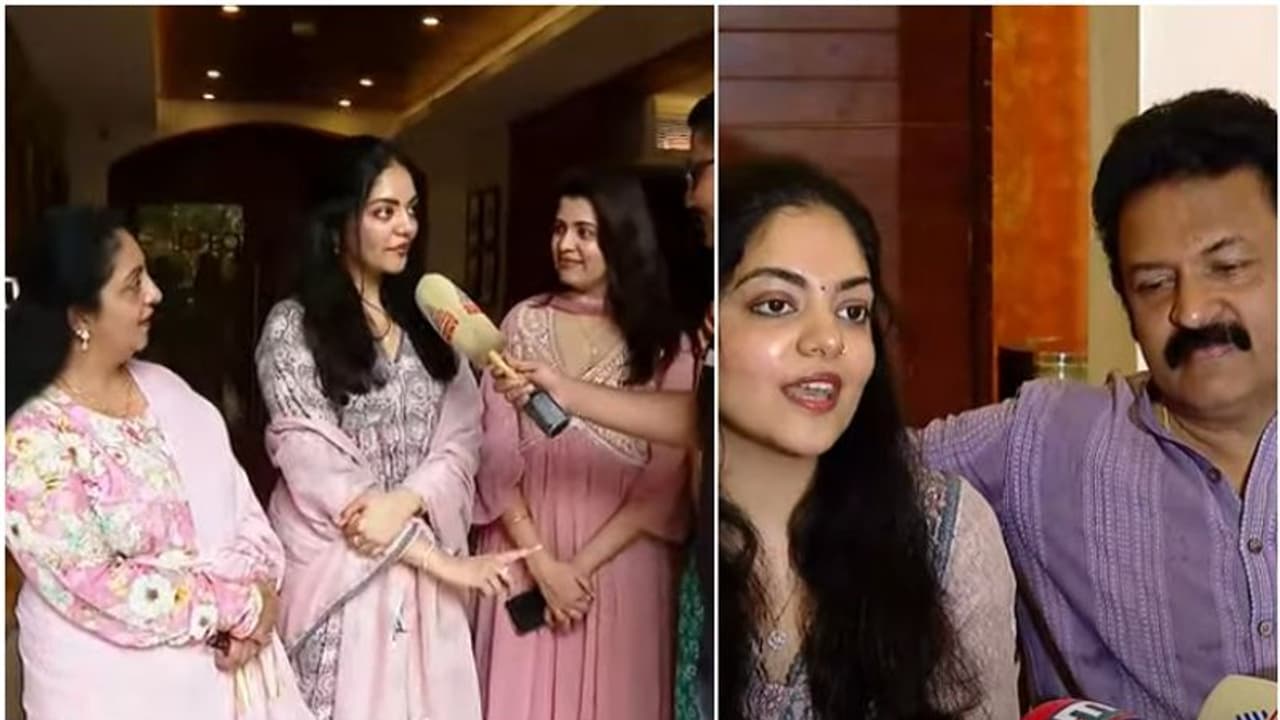 'രാഷ്ട്രീയം നോക്കിയല്ല, മകള്‍ എന്ന നിലയിലാണ് സപ്പോര്‍ട്ട്'; കൃഷ്ണകുമാറിന് വേണ്ടി കൊല്ലത്തിറങ്ങി കുടുംബം