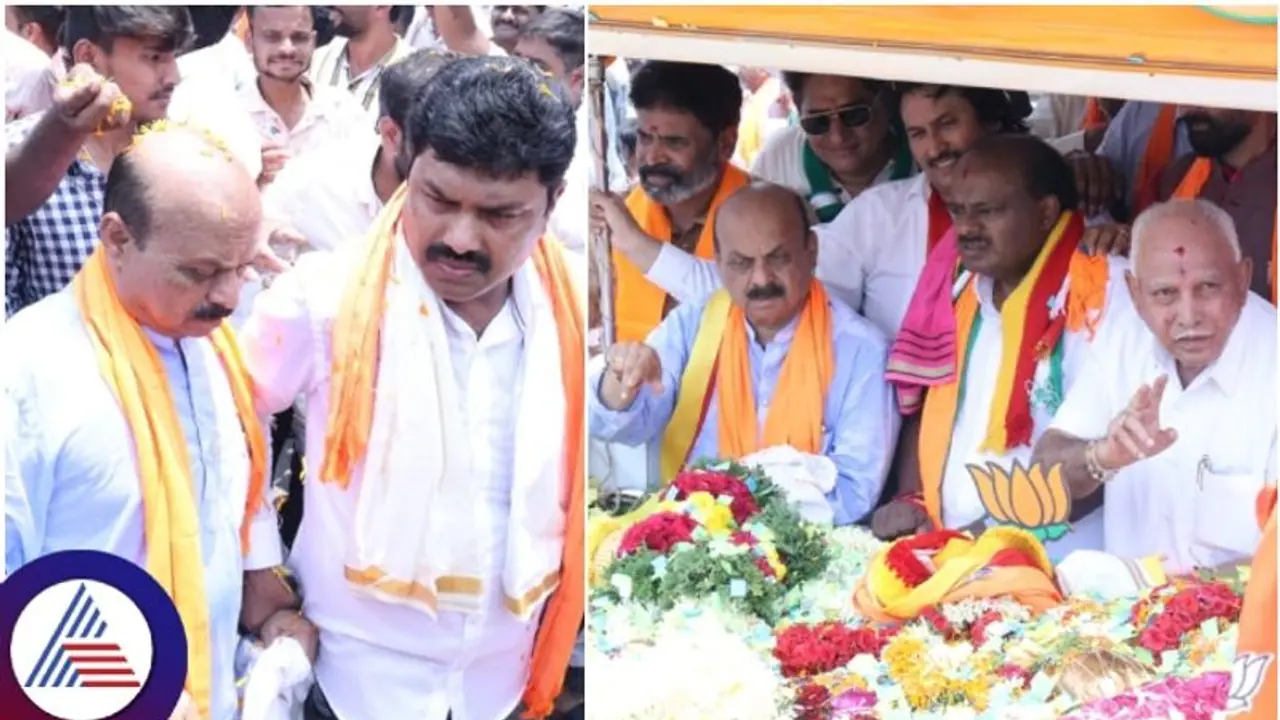 ಶಿವಮೊಗ್ಗ ಬಿಜೆಪಿ ಅಭ್ಯರ್ಥಿ ರಾಘವೇಂದ್ರ ತಂದೆಗೆ ತಕ್ಕ ಮಗ; ಕಾಂಗ್ರೆಸ್ ಫೇಲ್ ಆಗುವ ಪಕ್ಷ: ಮಾಜಿ ಸಿಎಂ ಬೊಮ್ಮಾಯಿ ಶಿವಮೊಗ್ಗ ಬಿಜೆಪಿ ಅಭ್ಯರ್ಥಿ ರಾಘವೇಂದ್ರ ತಂದೆಗೆ ತಕ್ಕ ಮಗ; ಕಾಂಗ್ರೆಸ್ ಫೇಲ್ ಆಗುವ ಪಕ್ಷ: ಮಾಜಿ ಸಿಎಂ ಬೊಮ್ಮಾಯಿ