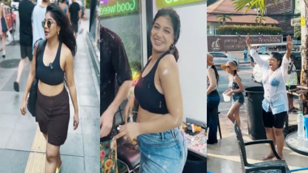 VJ Paru : தாய்லாந்தில் செம பார்ட்டி.. பிறந்தநாளில் நனைந்த ஆடையுடன் VJ பார்வதி தாறுமாறாக வைரலாகும் Video!